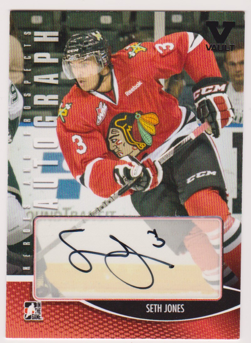 (image for) 2012-13 ITG Heroes and Prospects Autographs #ASJ Seth Jones